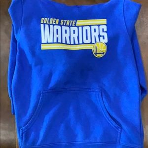 Boys Golden state warriors pullover.